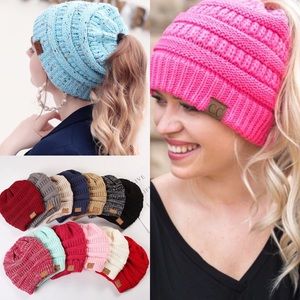 NOW AVAILABLE !!! Ponytail Knit Beanie Hat